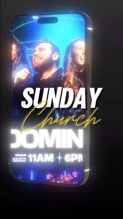 Sunday Church Poster