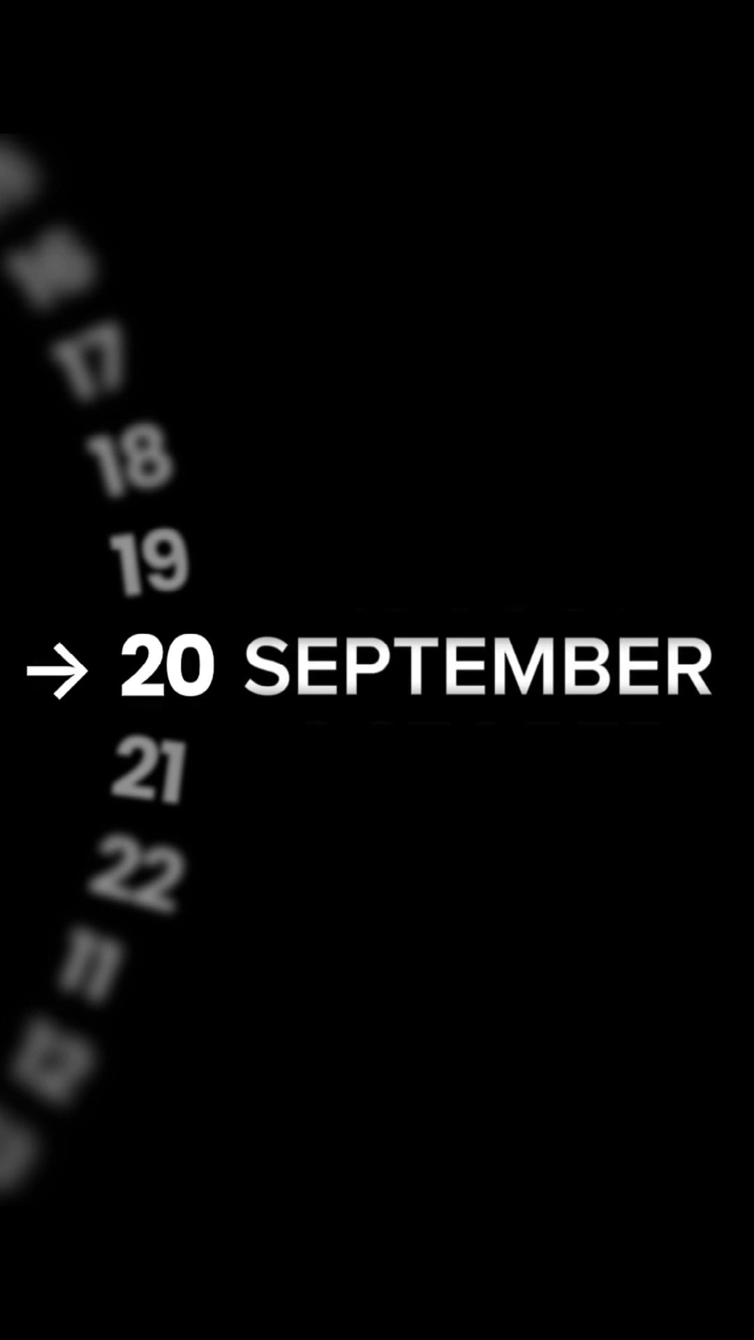 HBD 20 SEPTEMBER 