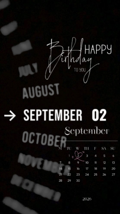 Hbd 02 Sept 2026