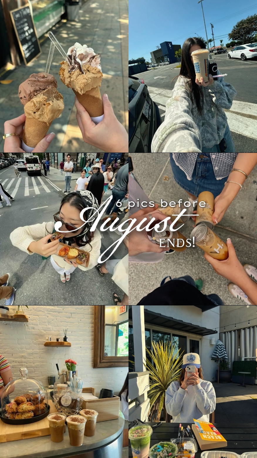 6 fotos antes de agosto