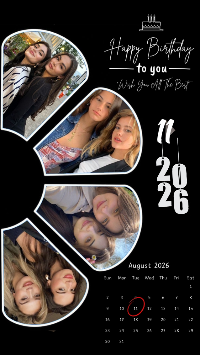BIRTHDAY AUGUST 11