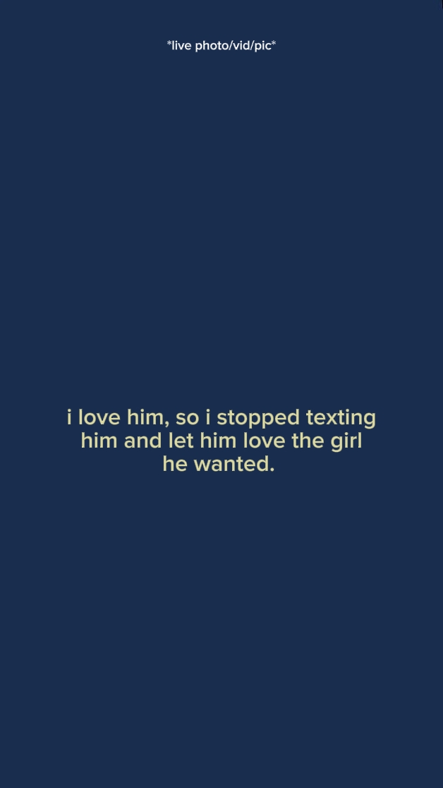 Ich liebe ihn