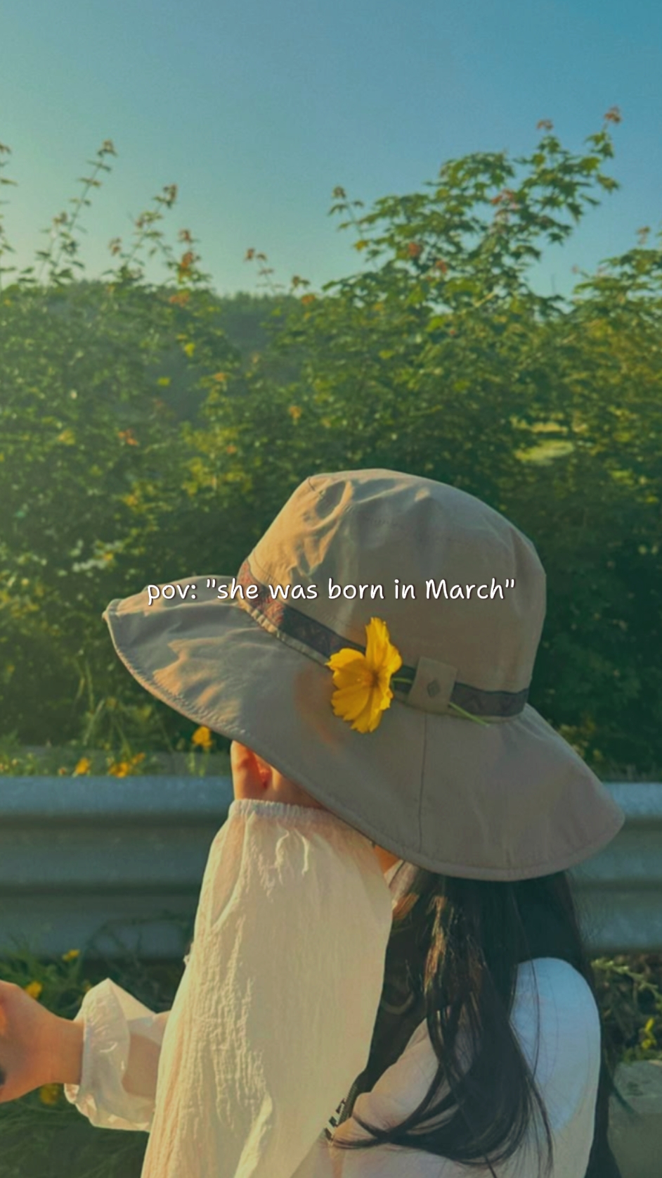 Born in March