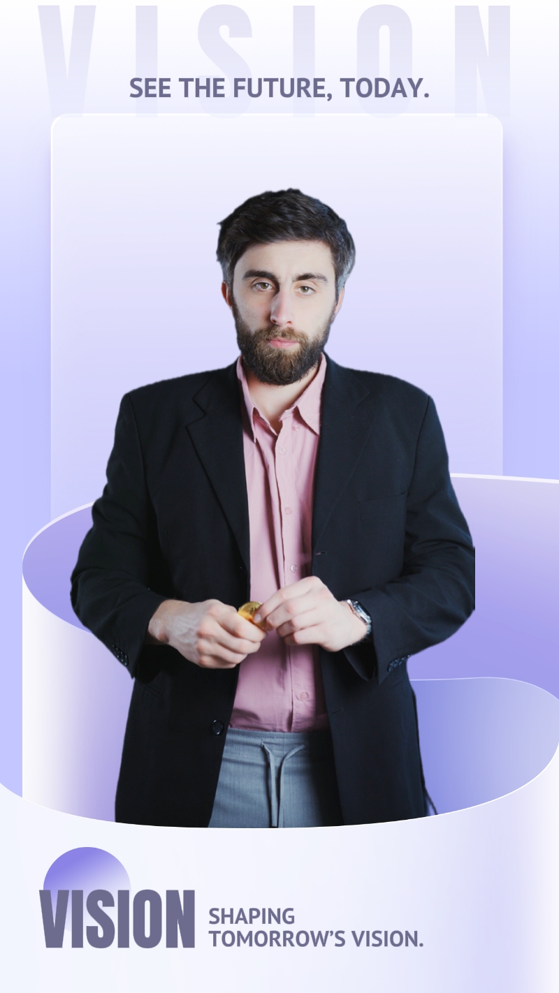 Modern Degrade Renk Stili Kurumsal Şirket Toplantısı Promosyon Şablonu