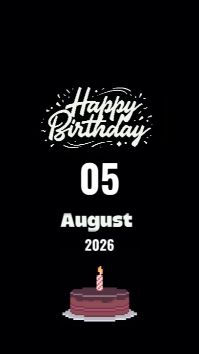 ulang tahun 05 Agustus 