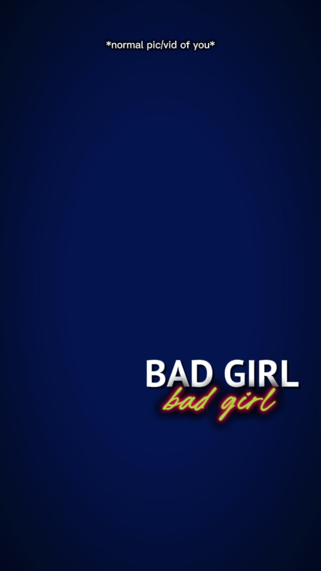 BAD GIRL