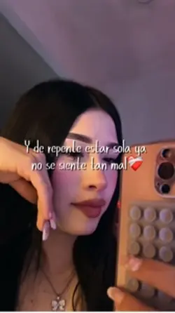 Estar sola ❤️🩹