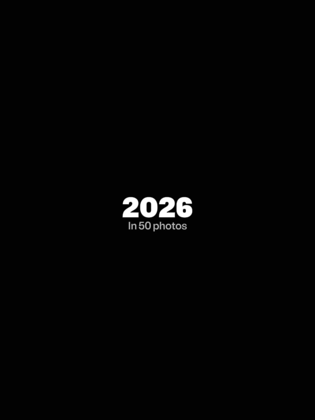2026 em 50 fotos 
