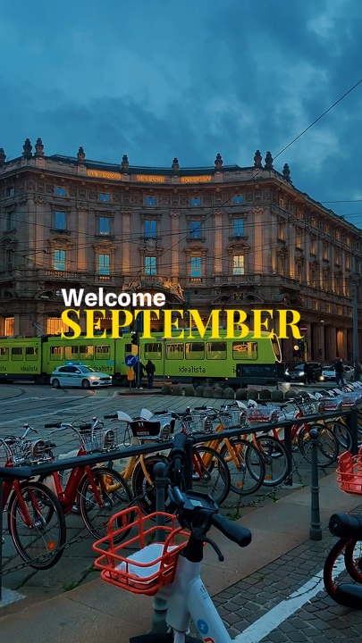 Bienvenue en septembre