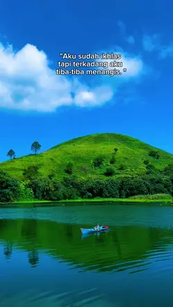 Ikhlas tapi menangis