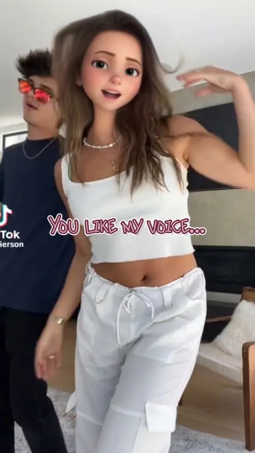 You like my voice…