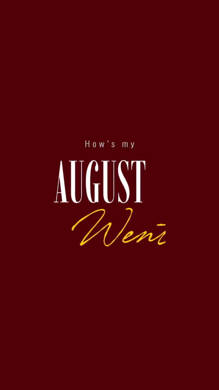 Mi agosto fue