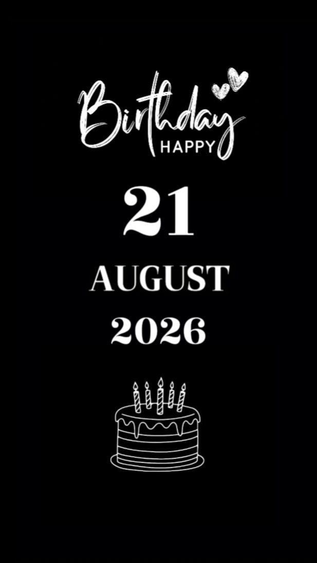 BDAY BROTHER 21 AUG