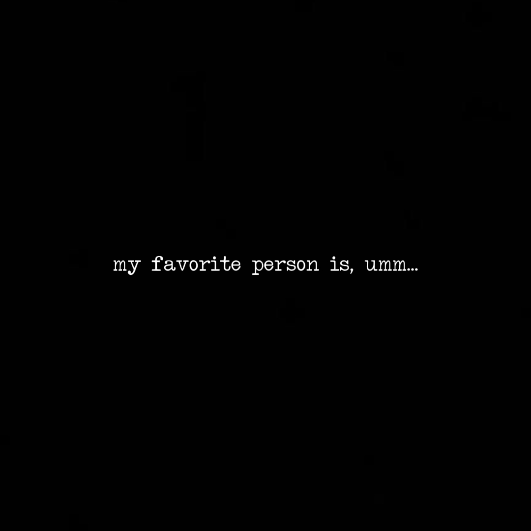 Votre personne préférée