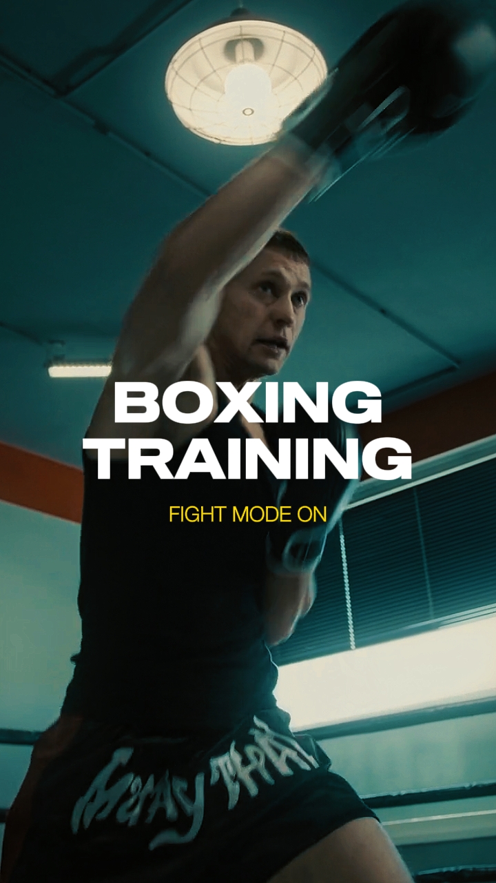 Entraînement de boxe 