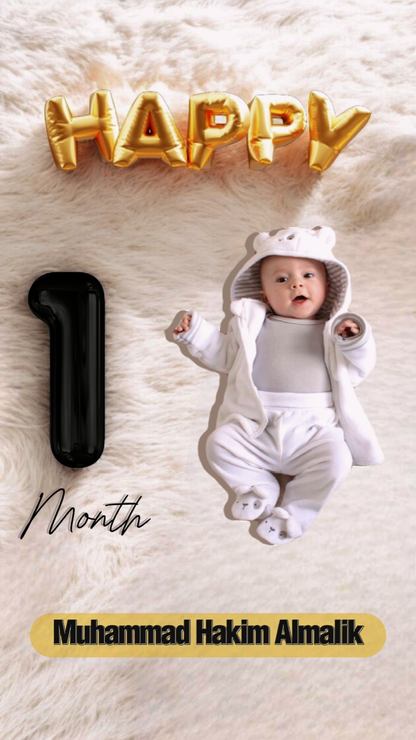 Happy 1 Month 