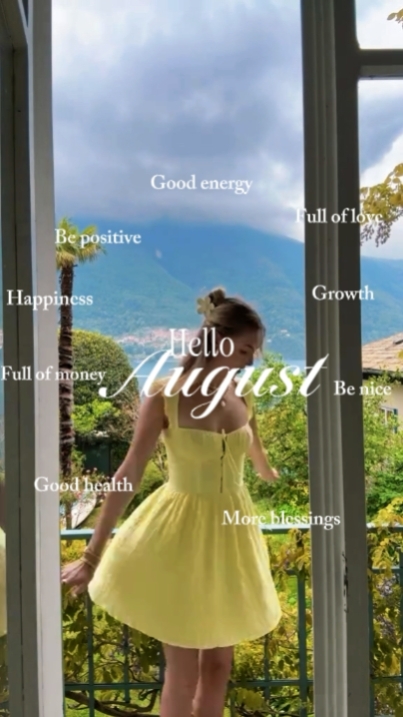 Hola agosto