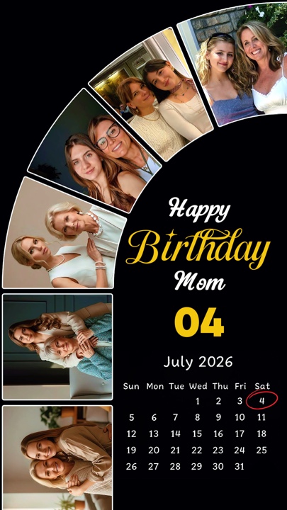 Ulang Tahun Ibu 04 Juli