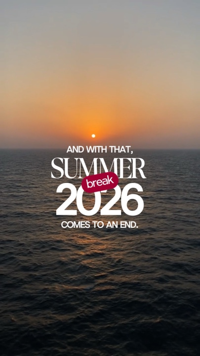 Summer recap 2026