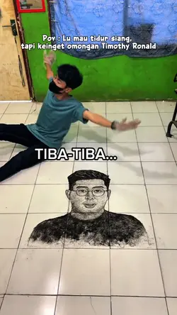 tiba tiba ke inget
