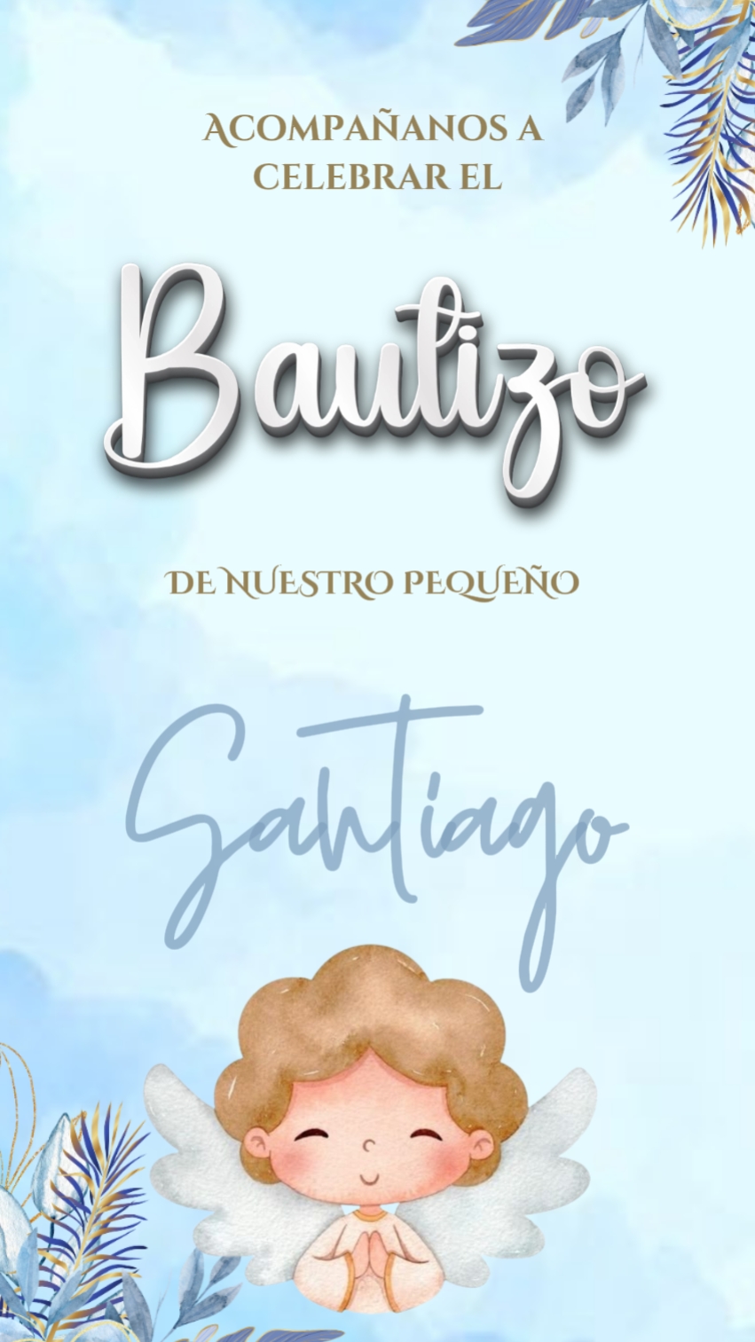 Convite Bautizo 