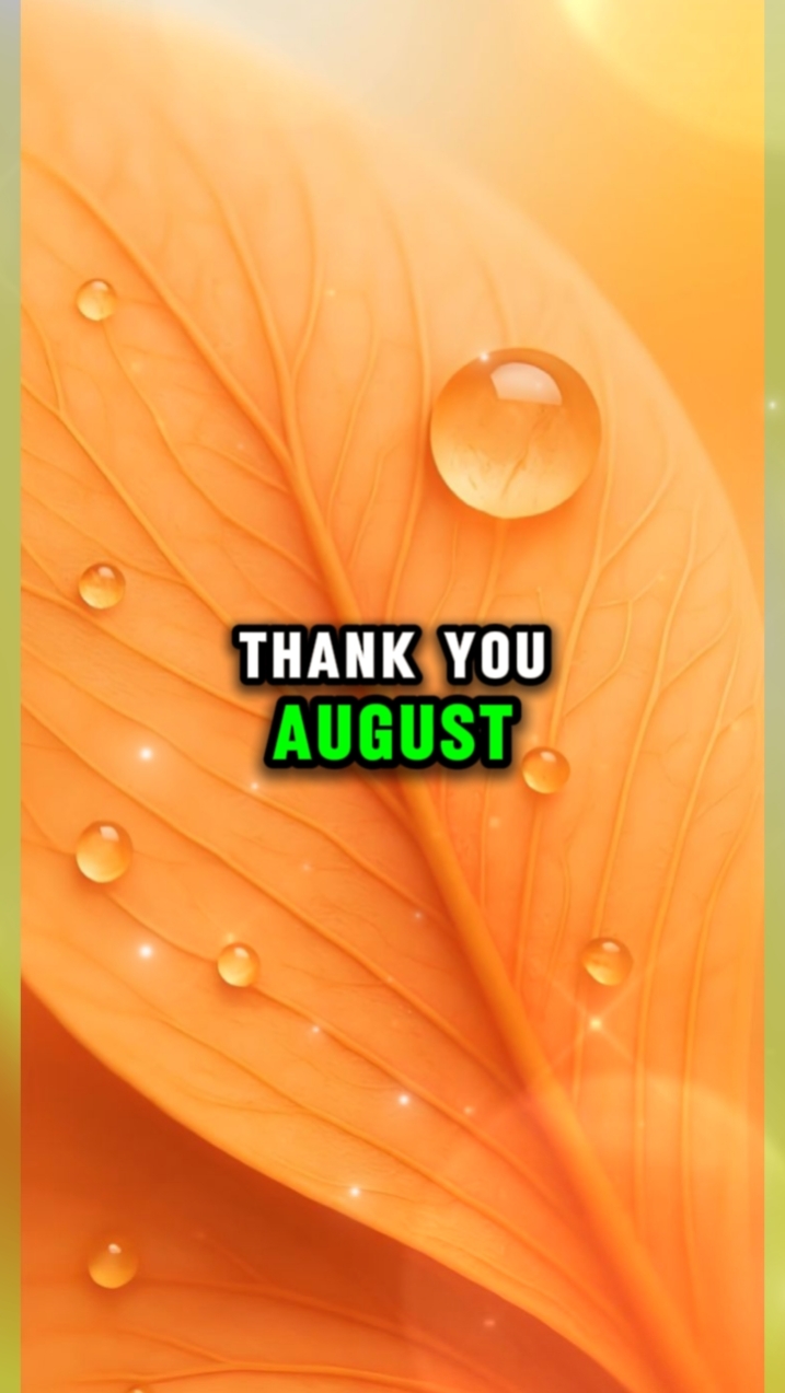 OBRIGADO AGOSTO