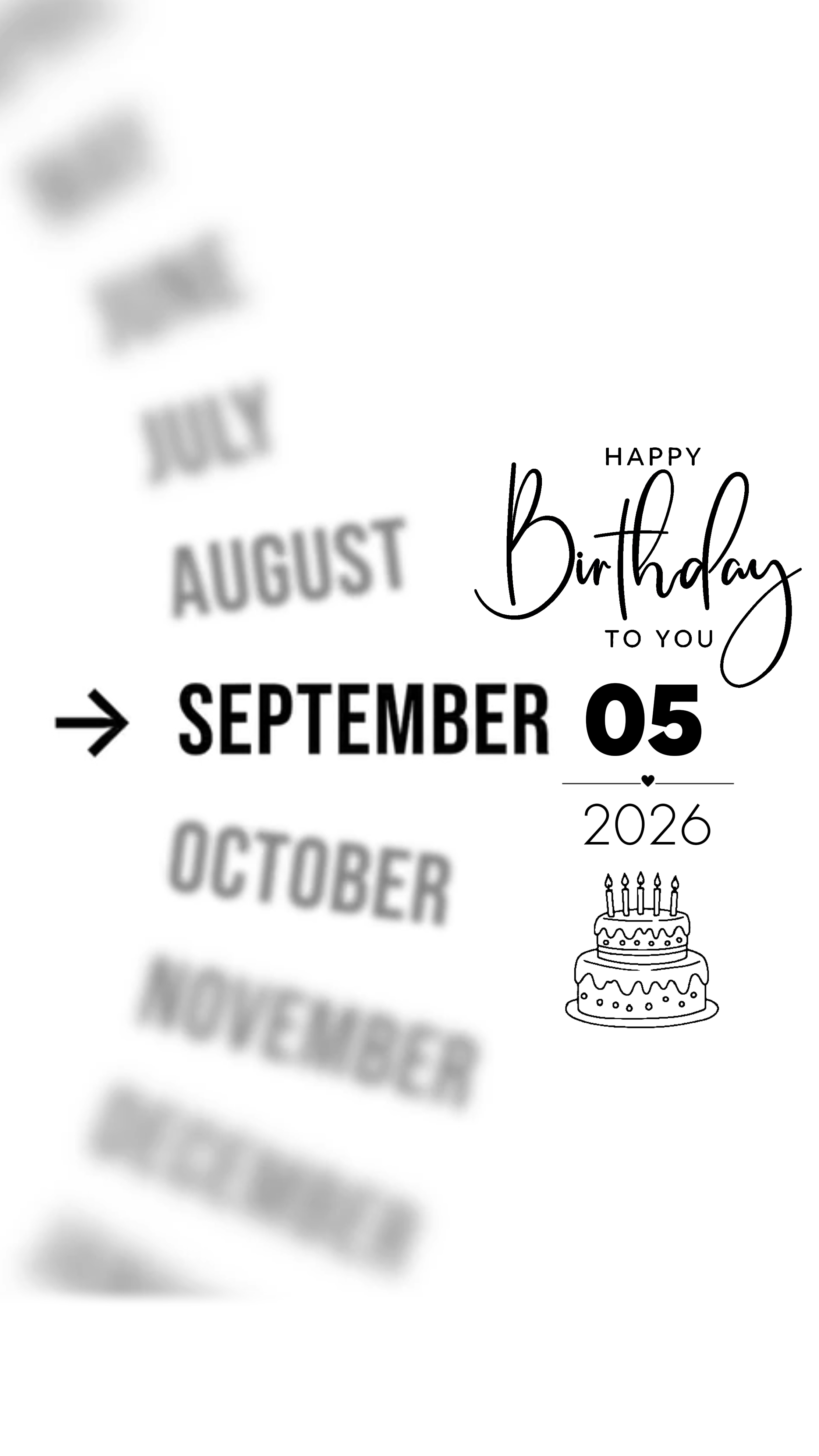 BIRTHDAY 05 SPTEMBER