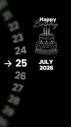 HBD 25 JULY