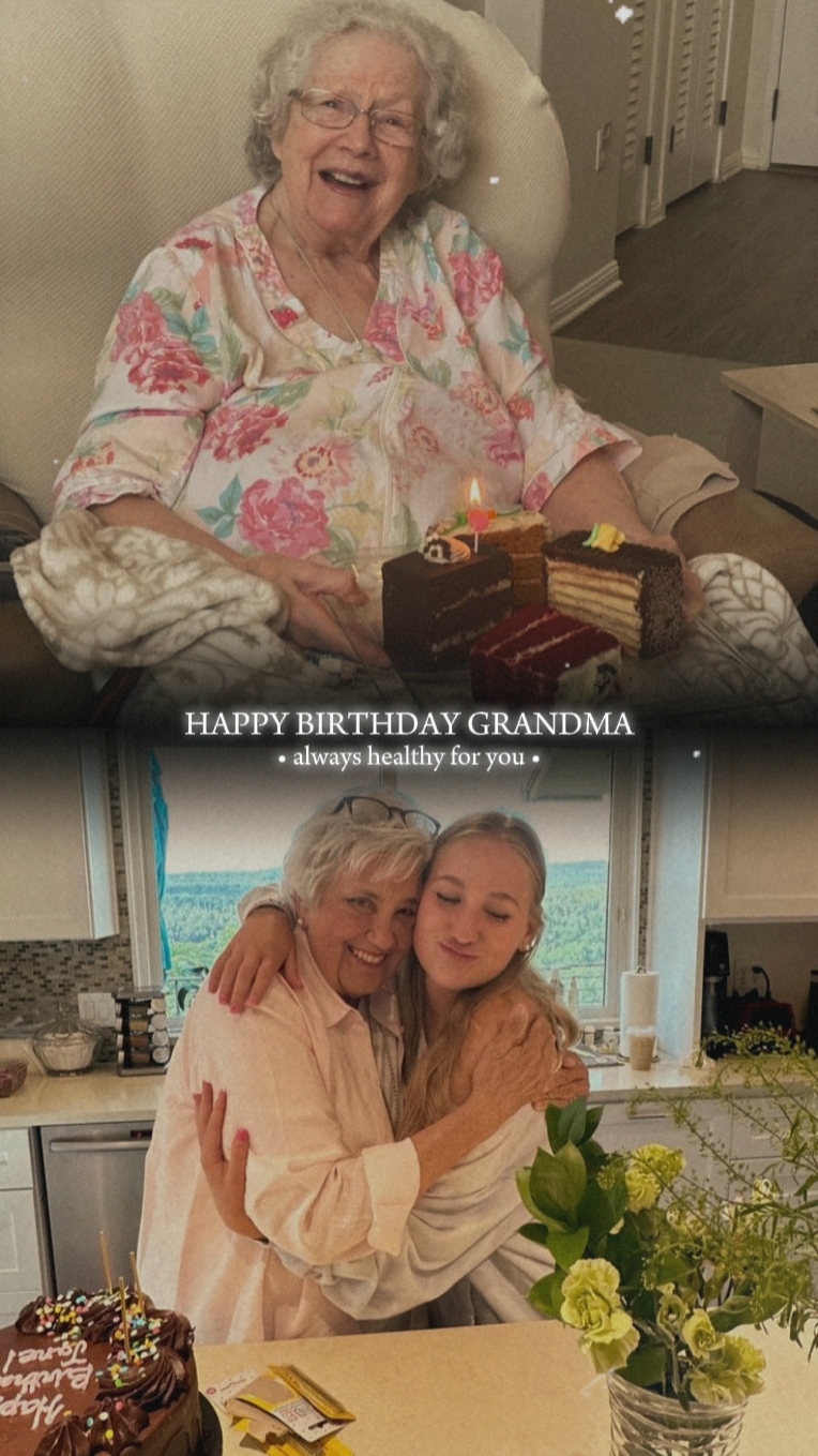 Aniversário minha avó