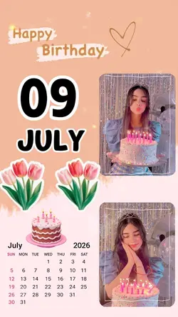 happy birthday 9July