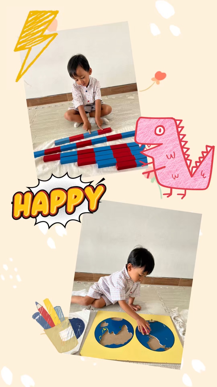 2 fotos para niños