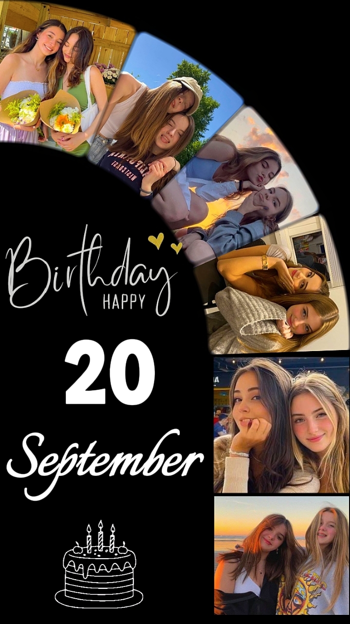 Birthday 20 septembe