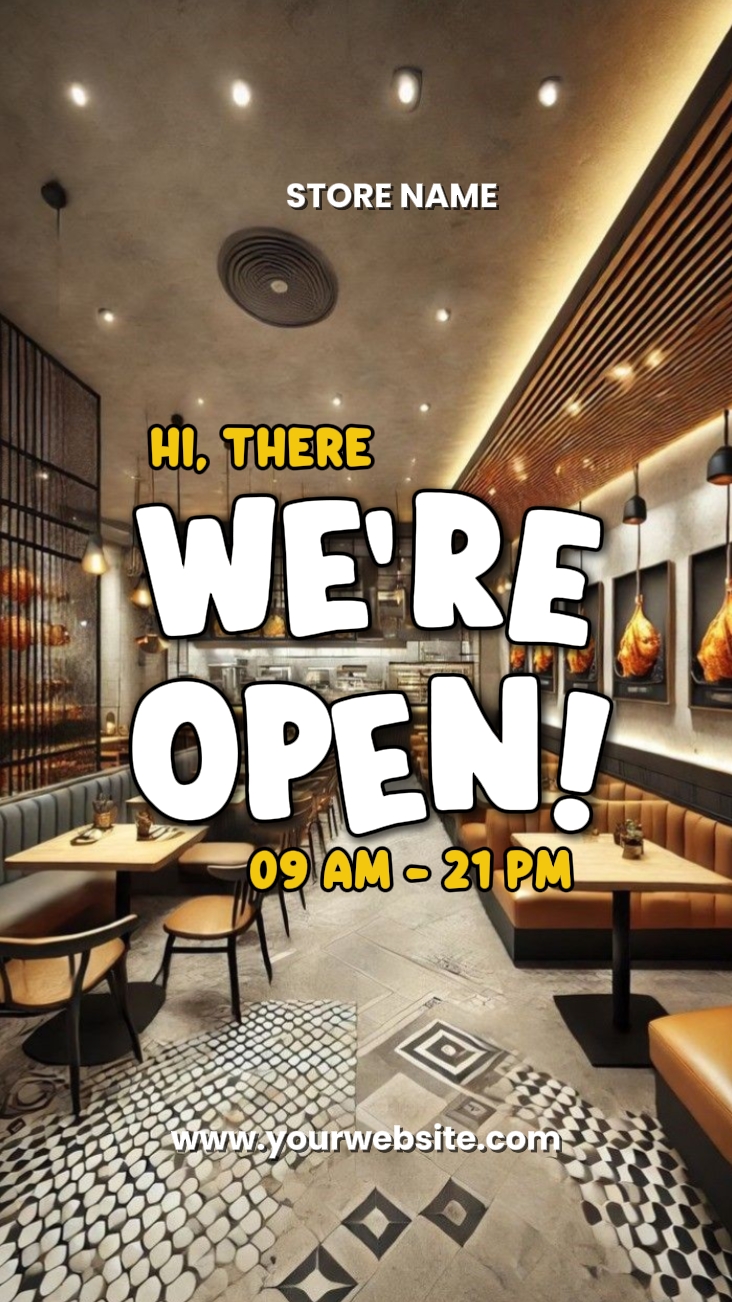 Open store