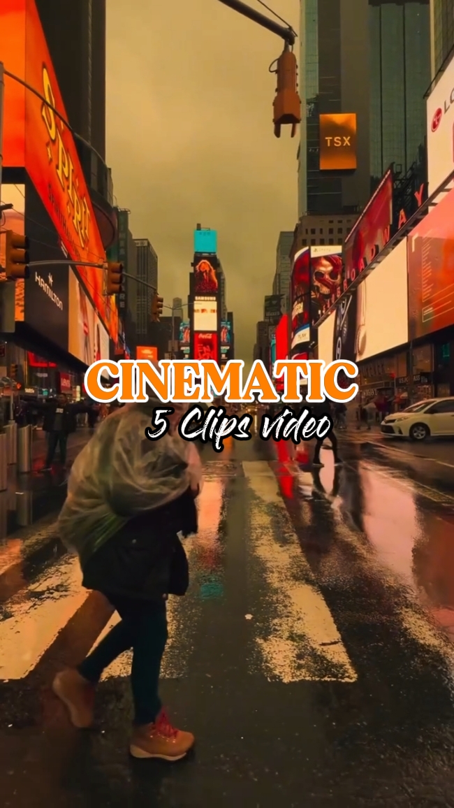5 CLIPS CINEMÁTICOS 