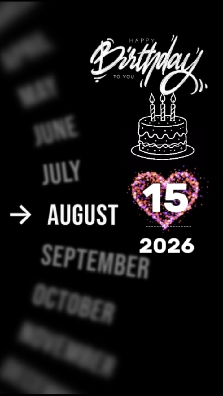 HBDboyfriend15August