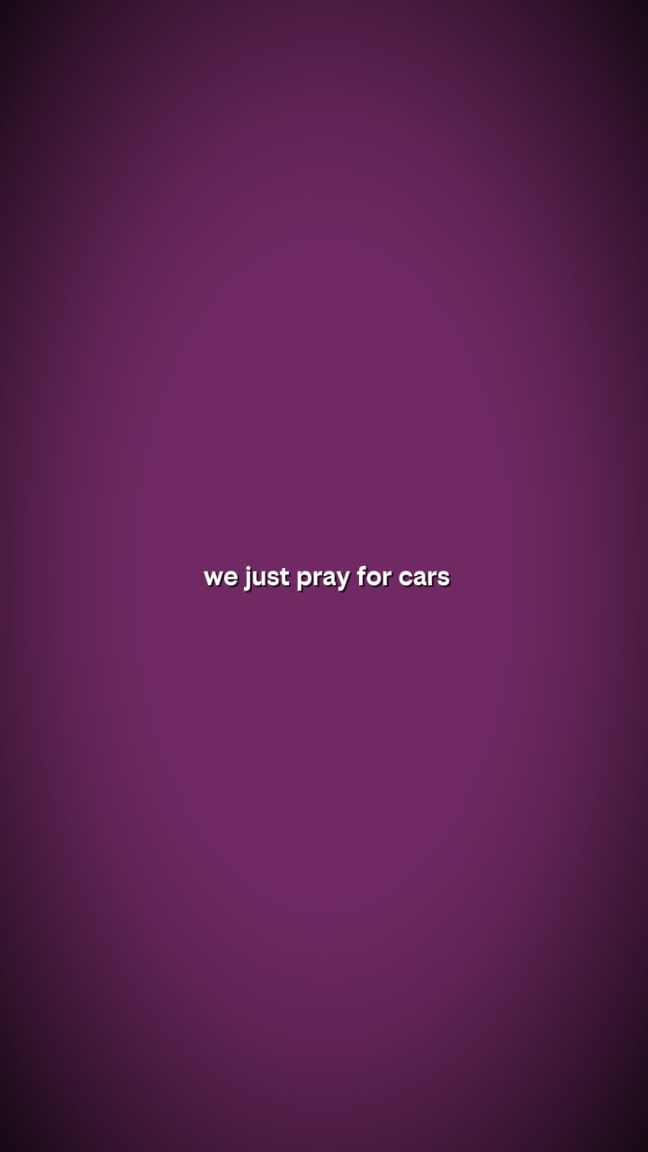 pray for cars