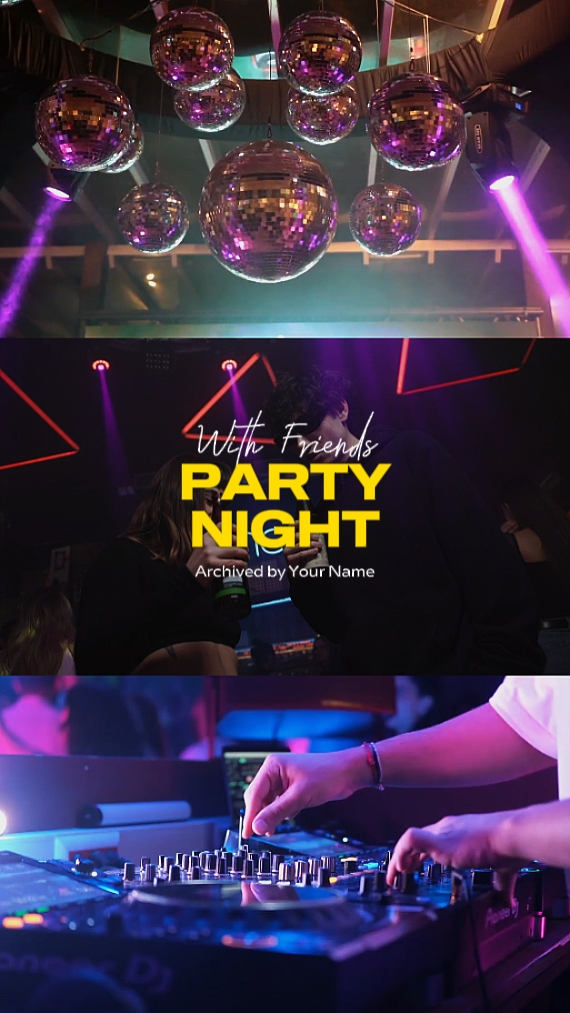 Party with friends 