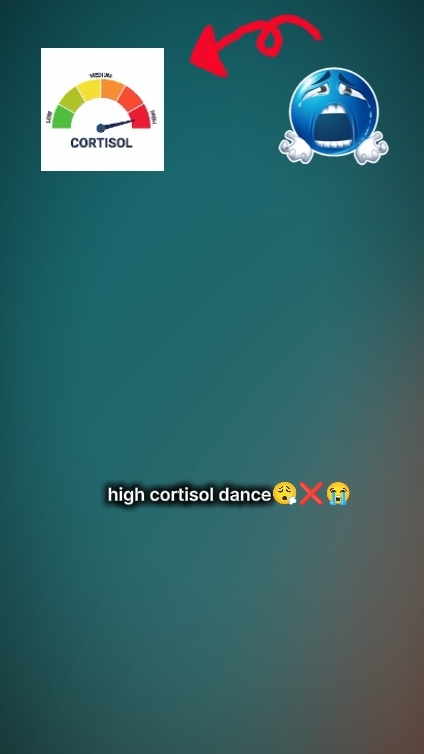 cortisol élevé et faible 