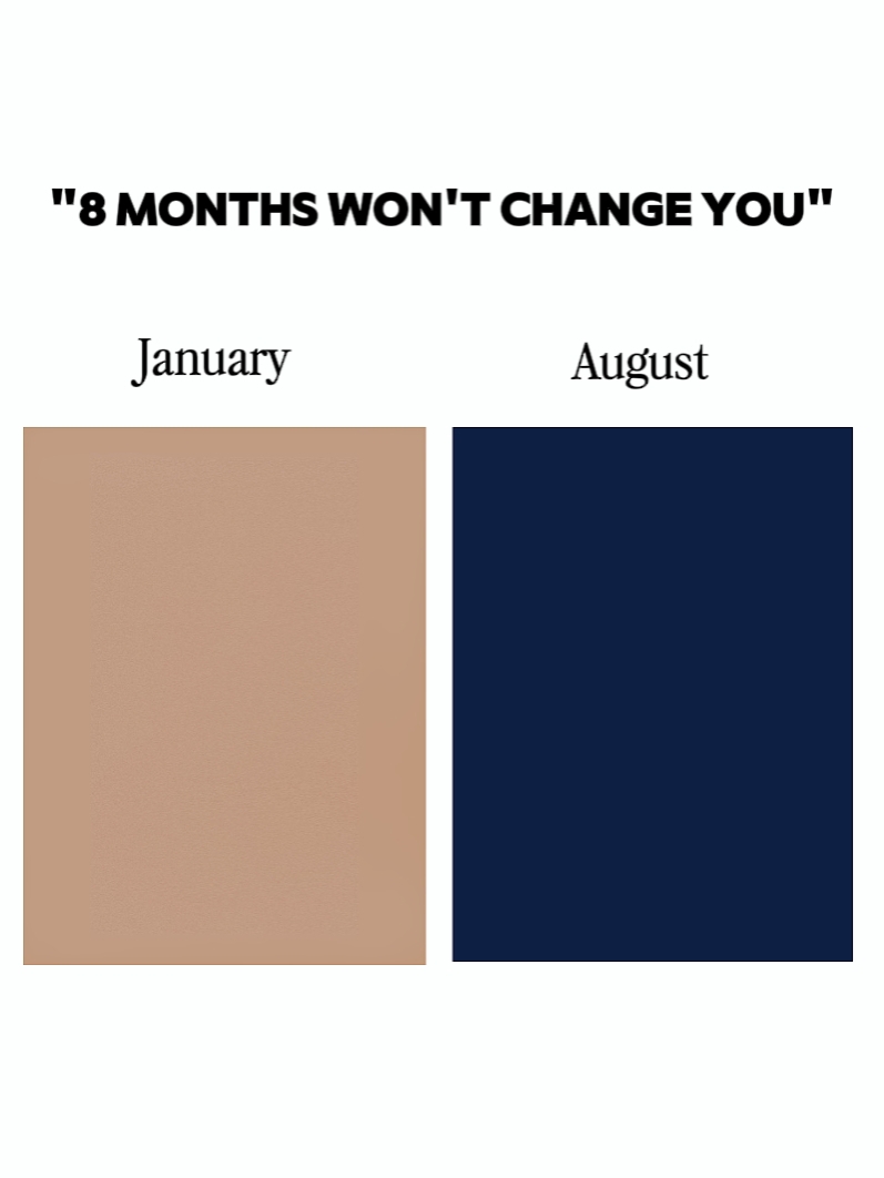 Januari - Agustus. 