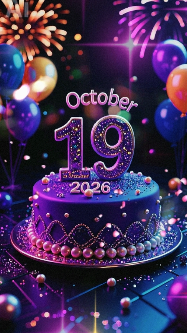 HBD 19 OCTOBER 2026