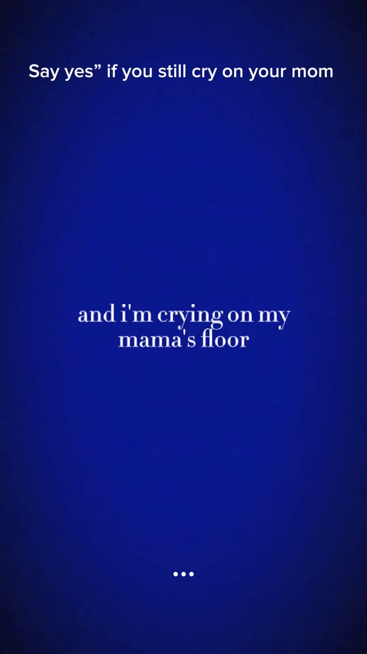 Crying mama