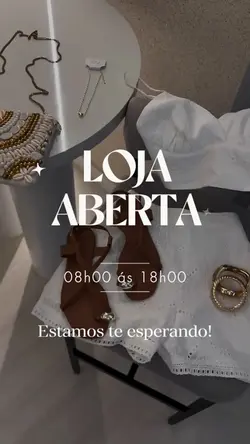 Loja aberta!