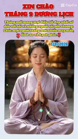 Xin chào tháng 9 DL