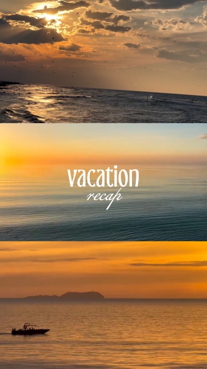Récapitulatif des vacances