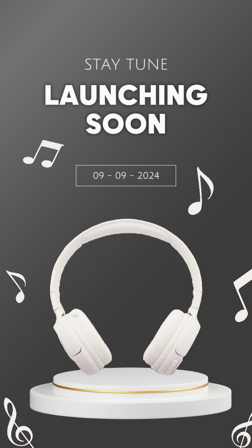 Affichage du produit du casque dans le style TikTok