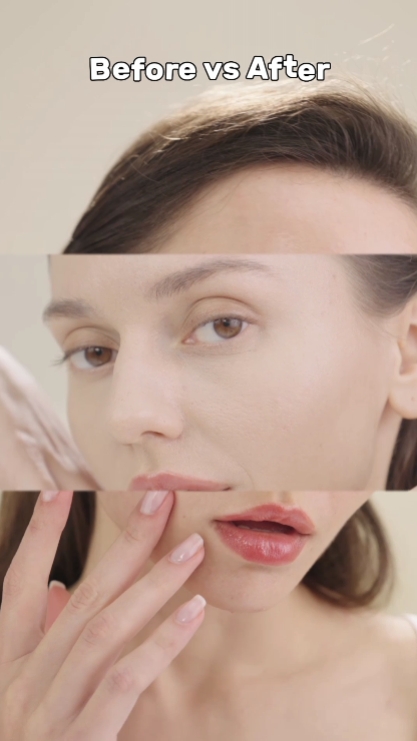makeup product display common contrast tiktok style