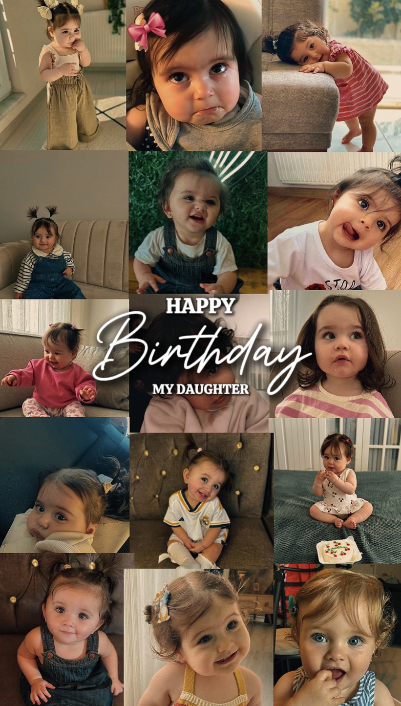 Fille d'anniversaire 