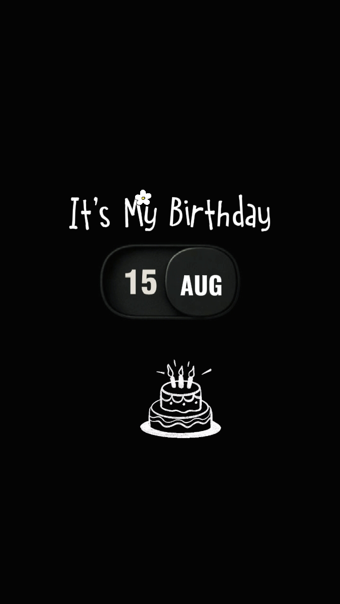 Birthday 15 August