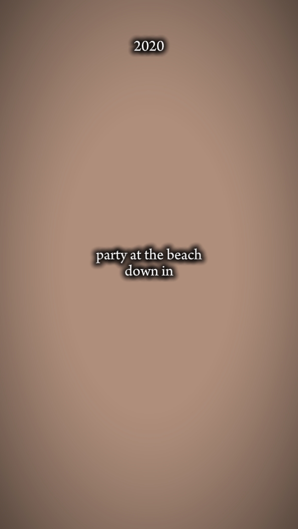 party at the beach 