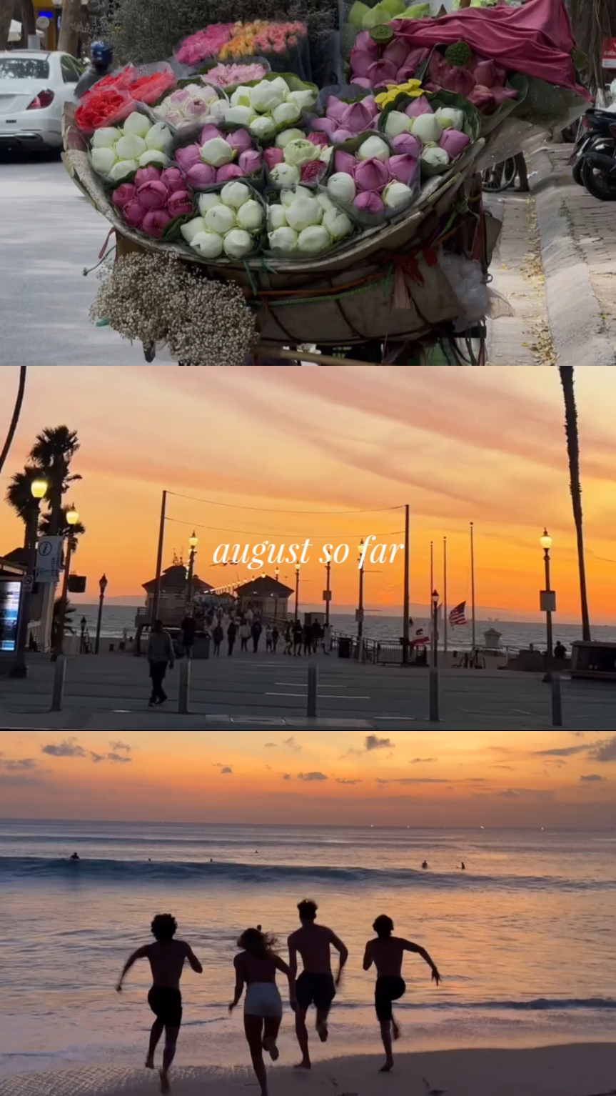 Agosto até agora 